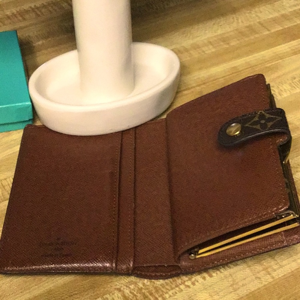 Louis Vuitton Monogram Canvas Wallet in Brown and Gold - Picture 3 of 6